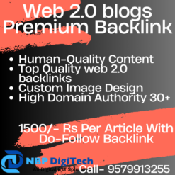 Web 2.0 blogs Premium (Human-Quality Content)