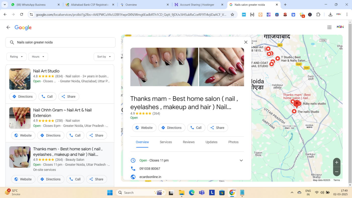 Nails salon greater noida