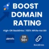 Ahrefs increase domain rating