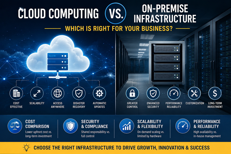 Cloud Computing vs. On-Premise Best Choice for Business
